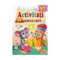 Activitati amuzante. Soricelul 47 autocolante 3 ani+