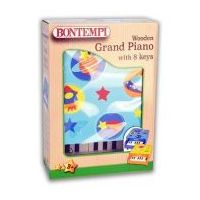 Pian din lemn cu 8 clape bleu, Bontempi