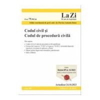 Codul civil si Codul de procedura civila. Actualizat la 24. 10. 2023