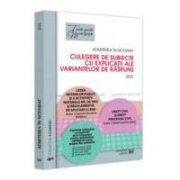 Admiterea in notariat. Culegere de subiecte cu explicatii ale variantelor de raspuns - Carmen Nicoleta Barbieru, Diana-Geanina Ionas