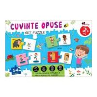 Cuvinte opuse. Puzzle