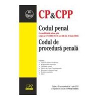 Codul penal. Codul de procedura penala. Editia a 30-a actualizata la 1 iulie 2023 - Petrut Ciobanu