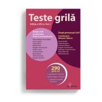 Teste grila. Editia a 8-a. Vol. 1. Drept civil • Drept procesual civil - Mihaela Tabarca, Rodica Constantinovici