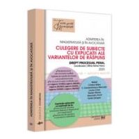Admiterea in magistratura si in avocatura. Culegere de subiecte cu explicatii ale variantelor de raspuns. Drept procesual penal. Editia a 5-a - Mihai
