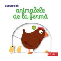 Descopera Animalele de la ferma. Carte interactiva