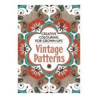 Creative Colouring For Grown-ups. Vintage Patterns
