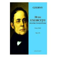 50 de exercitii pentru incepatori. Pentru pian - Czerny