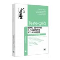 Teste-grila pentru admiterea in magistratura si in avocatura. Drept procesual penal - Catalin Marin