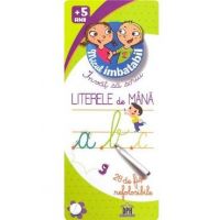 Invat sa scriu literele de mana 5 ani+ Micul Imbatabil
