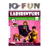 Iq Fun - Labirinturi - Antreneaza-Ti Mintea! 4+ Ani