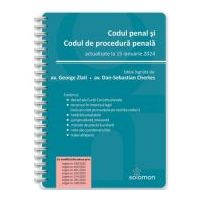 Codul penal si Codul de procedura penala - actualizate la 15 ianuarie 2024 - George Zlati, Dan-Sebastian Chertes