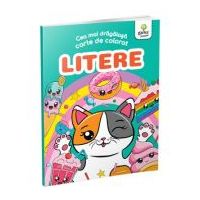 Litere. Cea mai dragalasa carte de colorat