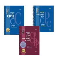 Pachet EDITII SPIRALATE Ianuarie 2024. Codul civil, Codul de procedura civila. Codul penal si Codul de procedura penala - Dan Lupascu