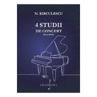 4 studii de concert pentru pian - N. Kirculescu