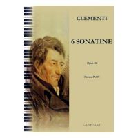 6 sonatine pentru pian. Opus 36 - Clementi