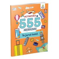Activitati cu 555 abtibilduri. In jurul lumii