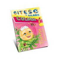 Citesc pe silabe, colorez. Turtita fermecata