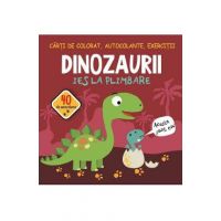 Dinozaurii ies la plimbare. Carti de colorat, autocolante, exercitii - Gheorghe Ghetu
