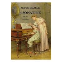 4 sonatine opus 151 pentru pian - Anton Diabelli