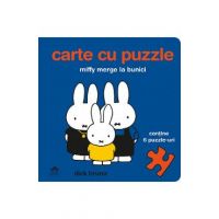 Miffy merge la bunici. Carte cu puzzle - Dick Bruna