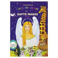 Carte de colorat cu sapte ingeri - Luminita Manole