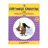 Cartonase educative. Invata inmultirea si impartirea cu Bu