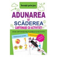Adunarea si scaderea. Cartonase cu activitati