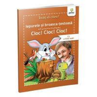 Invat sa citesc! Iepurele si broasca testoasa. Cioc! cioc! cioc!