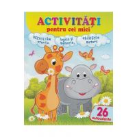 Activitati pentru cei mici: Girafa. 26 autocolante
