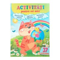 Activitati pentru cei mici: Pisicuta. 37 autocolante