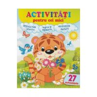 Activitati pentru cei mici: Tigrisorul. 27 autocolante