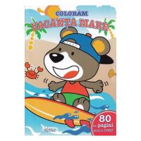 80 de pagini pentru tine! Coloram vacanta mare