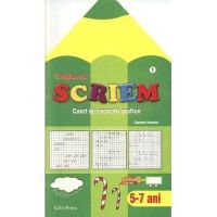 Invatam sa scriem 5-7 ani. Caiet de exercitii grafice - Carmen Ionescu
