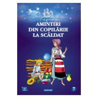 Amintiri din copilarie: La scaldat. Carte de colorat cu povesti