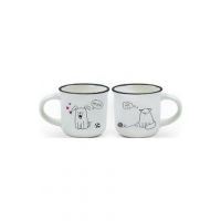 Set 2 cani Espresso: Catel si Pisica