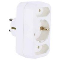 Multiplug Bachmann 920270, 1 Schuko + 2 Euro