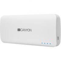Acumulator extern Canyon CNE-CPB100W, 10000 mAh, Alb