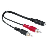 Adaptor Hama 43254 2RCA-Jack 3.5mm