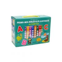 Bebe invata. Prima mea biblioteca ilustrata: Alfaabetul. Cutie 8 carticele