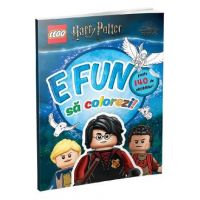 Lego Harry Potter: E fun sa colorezi! Carte de colorat cu abtibilduri