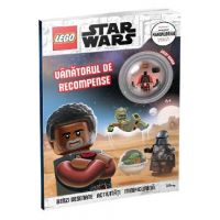 Lego Star Wars: Vanatorul de recompense. Carte cu activitati + Minifigurina