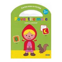 Lipeste si coloreaza. Cartea mea cu tortita: Povestile mele 3 ani+