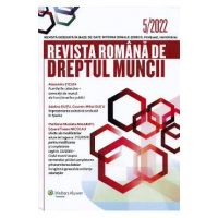 Revista Romana de dreptul muncii Nr.5 din 2022