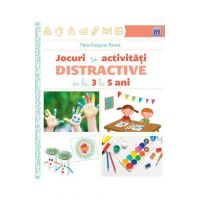 Jocuri si activitati distractive de la 3 la 5 ani - Marie-Francoise Mornet