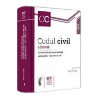 Codul civil adnotat cu doctrina si jurisprudenta Vol.2 Art. 953-1395 - Viorel Terzea