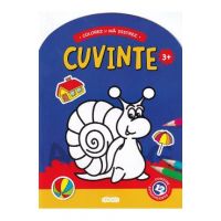 Colorez si ma distrez. Cuvinte 3 ani+