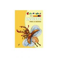 Insecte. Poezii si ghicitori - Carte de colorat
