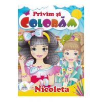 Nicoleta. Privim si coloram