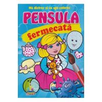 Papusica. Pensula fermecata. Ma distrez si cu apa colorez