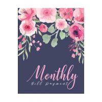 Monthly Bill Payment: Expense Finance Organize your bills and plan for your expenses Monthly Bill Planning Budgeting Record - Lisa Ellen